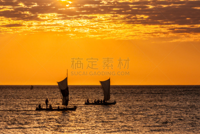 水,沙子,沙洲,夏天,异国情调,光,滨水,海滩,游艇,风景