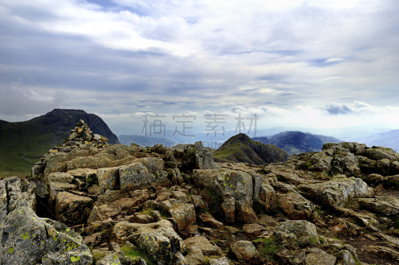 朗戴尔山脉,哈里森思迪科山,英格兰湖区,坎布里亚,国家公园,非都市风光,水平画幅,山,无人,英格兰