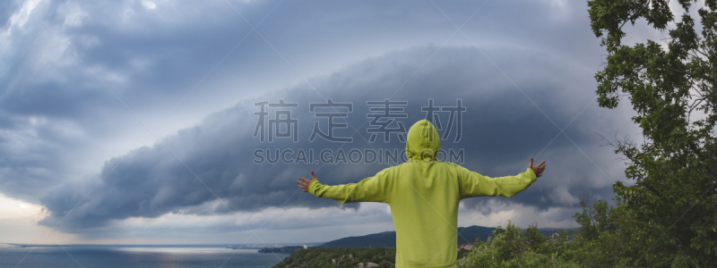 暴风雨,天空,气候,夏天,气候与心情,仅成年人,电源,雨,彩色图片,气象站