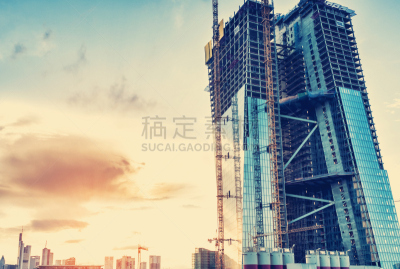 欧洲央行,建筑工地,建筑外部,现代,法兰克福,中央银行,天空,外立面,水平画幅,银行