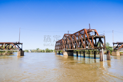 加利福尼亚,金属,萨克拉门托,桥,街道,步行道路,著名景点,古典式,钢铁,海岸线