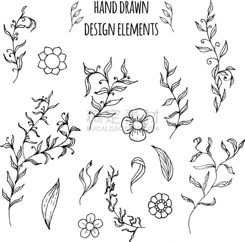 矢量 式样 绘画插图 化学元素周期表 动物手 月桂树 月桂花冠 华丽的 请柬 贺卡图片素材下载 稿定素材