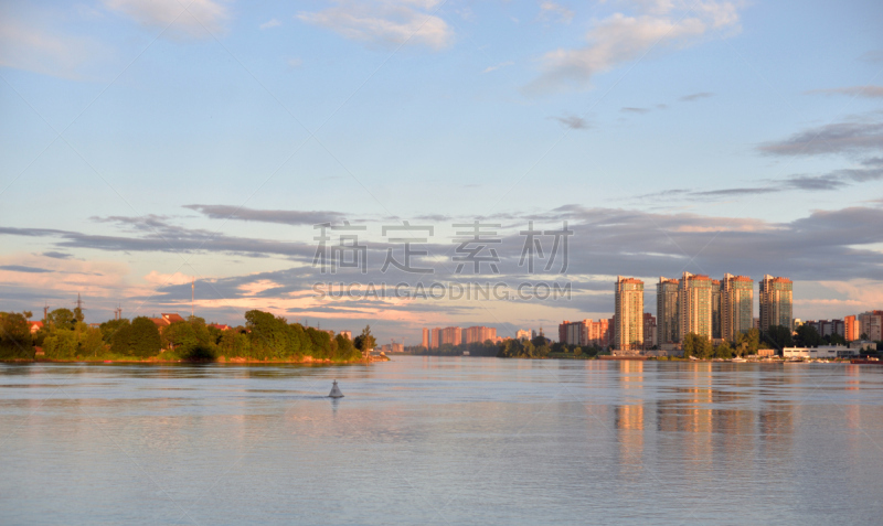 都市风景,彼得斯堡,涅瓦河,圣马洛,自然,水,新的,水平画幅,地形,建筑