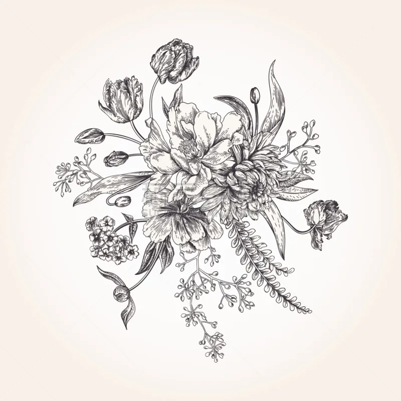 春天 花束 蚀刻版画 牡丹 植物学 背景分离 郁金香 壁纸 婚礼 花图片素材下载 稿定素材 春天 花束 蚀刻版画 牡丹 植物学 背景分离 郁金香 壁纸 婚礼 花图片素材下载 稿定素材