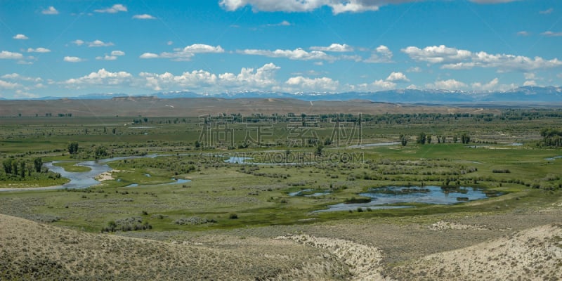 毛皮,怀俄明,pinedale,建筑工地,美国,水平画幅,无人,会议,全景,陷阱