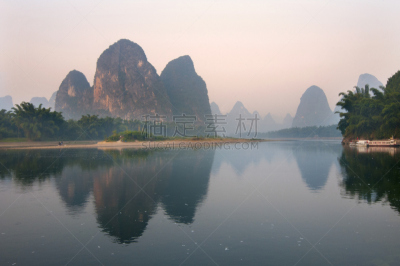 台币,数字20,锐角,水,水平画幅,无人,早晨,曙暮光,户外,山