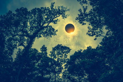 科学,自然现象,钻石戒指,日食,图像特效,天空,美,水平画幅,云,无人