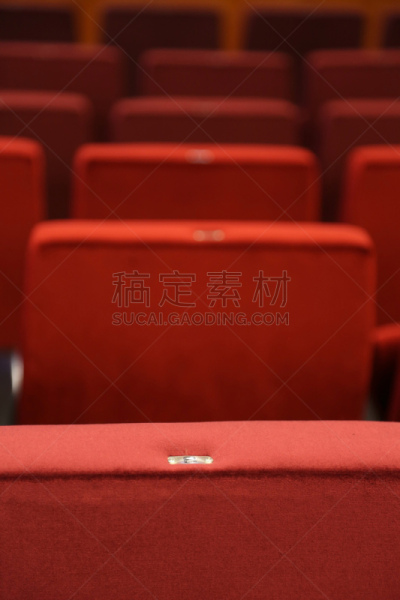 会议中心,室内,红色,横截面,空的,成一排,背景,商务,图像,垂直画幅