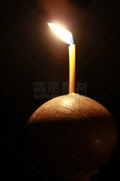 火,垂直画幅,灵感,无人,黄昏,黑色,蜡,部分,昏晕,摄影