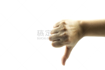 手,做手势,白色背景,拳头,泰国,仅儿童,儿童,一把,锤子