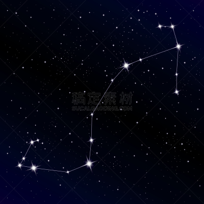 天蝎座,星座,夜晚,星形,秘密,自然,闪亮的,符号,天文学,太空
