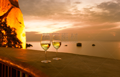 拍摄环境,葡萄酒杯,自然美,几乎,葡萄酒,留白,鸡尾酒,含酒精饮料,夏天,饮料