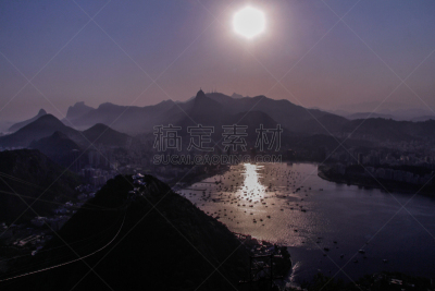 基督救世主,克里斯托,潘德阿兹卡国家公园,水平画幅,无人,巴西,黄昏,户外,智利,日落