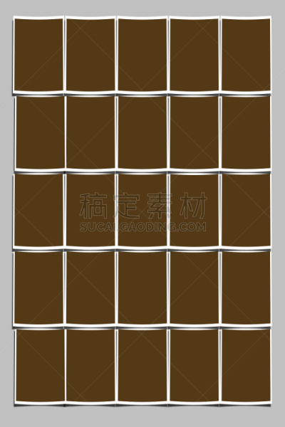 谜题游戏,褐色,彩色图片,剪贴路径,横截面,卷着的,空的,计划书,中间部分,边框