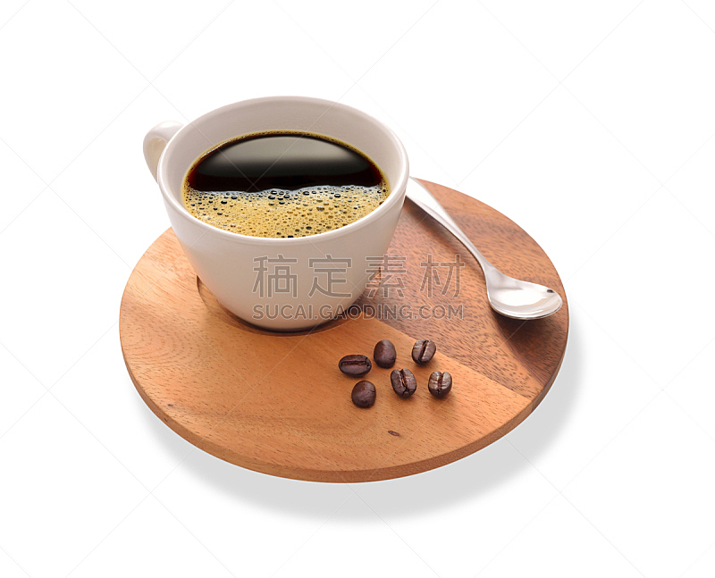 咖啡,烤咖啡豆,褐色,芳香的,水平画幅,古典式,早晨,饮料,特写,白色