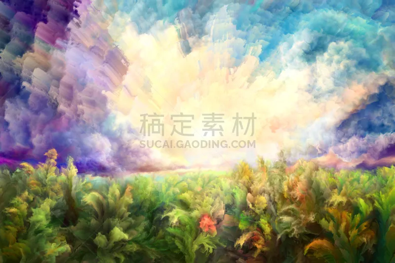 印象主义 夏天 地形 水彩画颜料 云景 云 黄昏 草 色彩鲜艳图片素材下载 稿定素材 印象主义 夏天 地形 水彩画颜料 云景 云 黄昏 草 色彩鲜艳图片素材下载 稿定素材