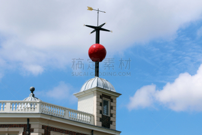 格林威治,时间,球体,格林威治子午线,泰晤士河,球,天空,水平画幅,夜晚,无人