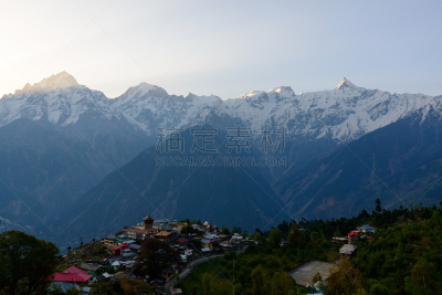 乡村,风景,冈仁波齐峰,黎明,灵性,天空,水平画幅,雪,无人,阿法尔洼地