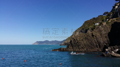 五渔村,自然,天空,马纳罗拉,柯尔尼利亚,水平画幅,无人,蓝色,户外,瑞尔马乔里