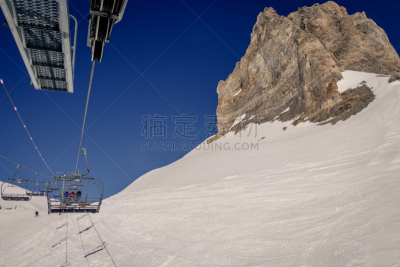 法国,萨瓦,滑雪雪橇,蒂涅,山谷,滑雪场,人,滑雪运动,居住区,雷诺甘果
