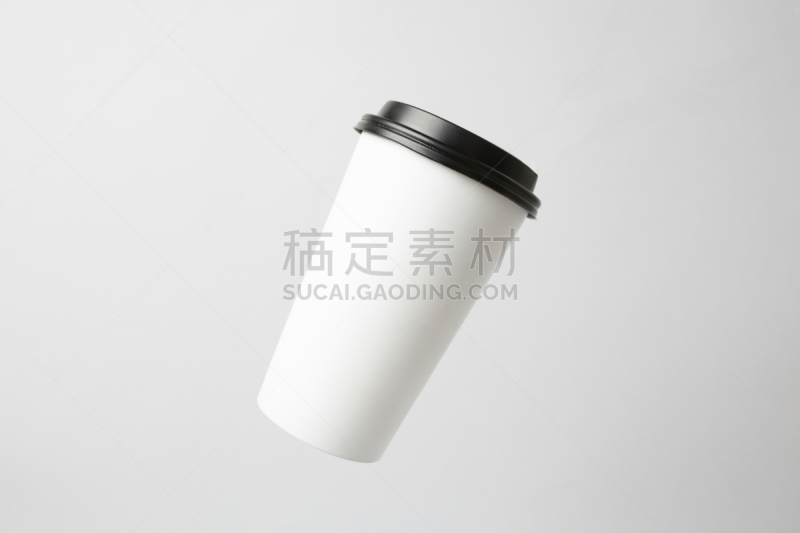 一次性杯子,白色,空白的,正面视角,水,留白,褐色,风,芳香的,水平画幅