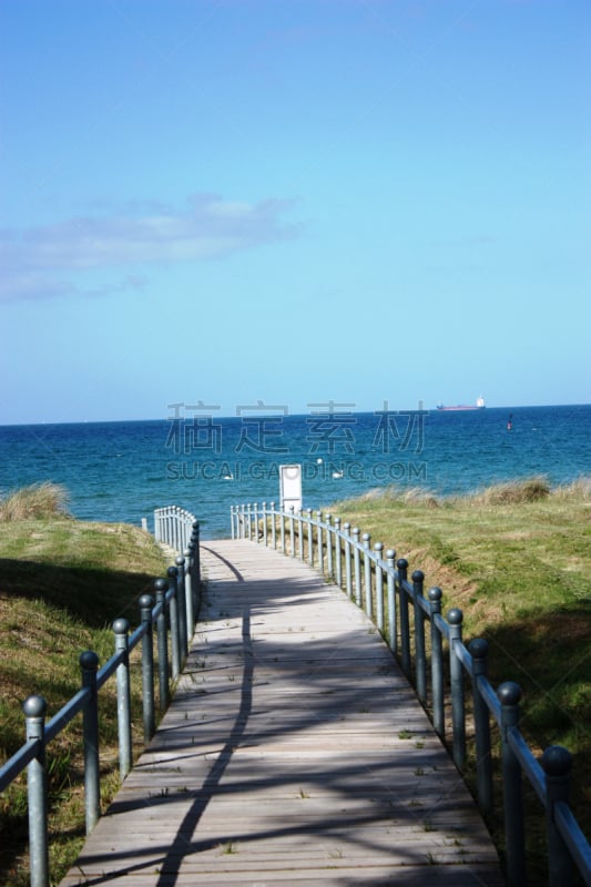 宾茨,波罗的海,海滩,风景,街道,海岸地形,李鸿章大酒店,梅克伦堡前波莫瑞州,垂直画幅,水