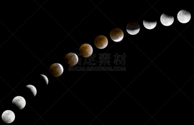 月蚀,相位图像,2008,日月食,自然,天空,稀缺,褐色,水平画幅,轨道运行