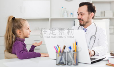 女孩,男性,健康保健,听诊器,健康,顾客,儿童,问题