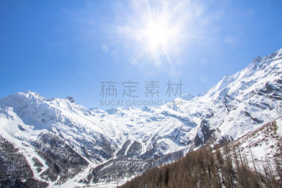 萨斯菲,瑞士,山脉,天空,水平画幅,雪,无人,户外,瑞士阿尔卑斯山,高处