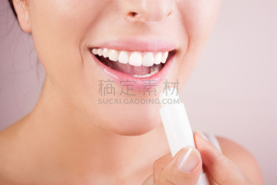 嘴唇,润唇膜,受福,唇膏,美,彩妆,水平画幅,美人,人的嘴,化妆用品