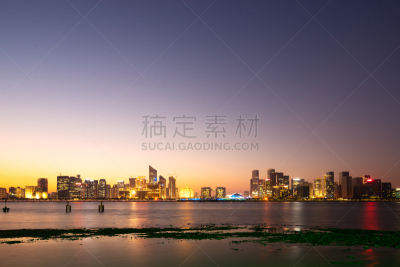 杭州,都市风景,城市天际线,钱江新城,浙江省,办公室,水,水平画幅,无人,户外