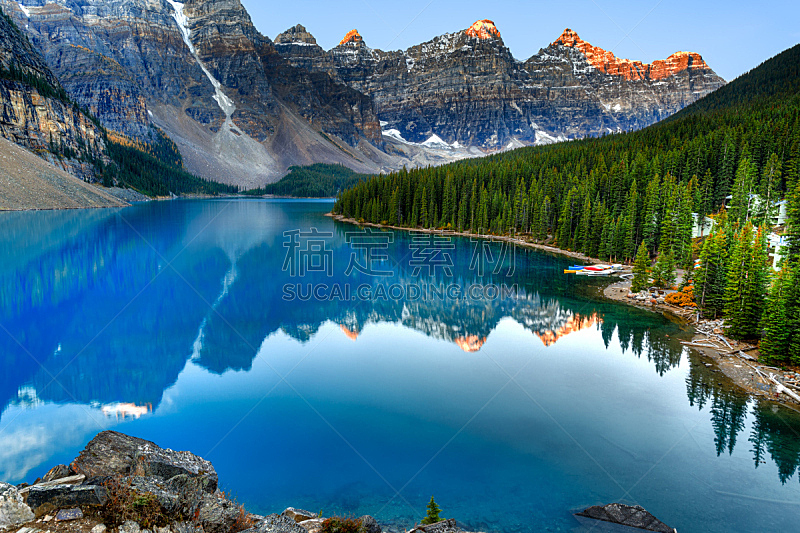 梦莲湖,国内著名景点,雪,加拿大,岩石,2015年,户外,山谷,十峰谷,自然