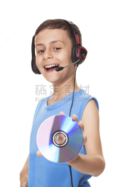 光盘,噪声,背景分离,舒服,一个人,仅儿童,学龄前儿童,儿童,人的眼睛,休闲活动