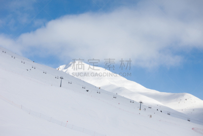阿尔卑斯山脉,全景,思诺山,宾尼的阿尔卑斯山脉,天空,度假胜地,水平画幅,山,雪,无人