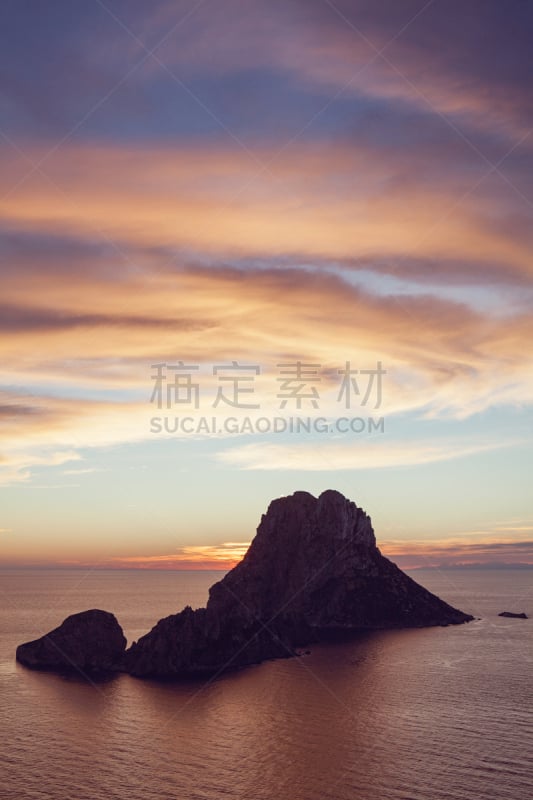 图像,巴利阿里群岛,海景,伊比沙岛,岛,西班牙,西班牙威德拉,岩石,夏天,户外