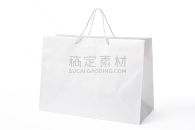 购物袋,白色,空白的,白色背景,分离着色,推铅球,纸袋,礼品包,留白,新的