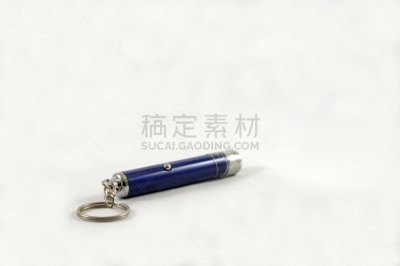 蓝色,激光指示器,白色背景,分离着色,水平画幅,色彩鲜艳,轻的,遥控器,组物体,背景分离