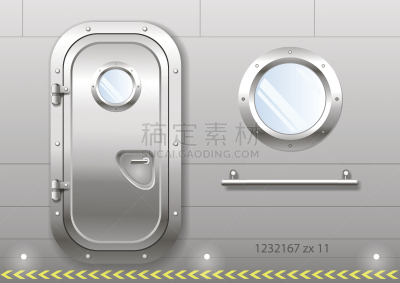 窗户,门,工业船,水平画幅,密封的,车背,无人,绘画插图,太空旅行器,玻璃