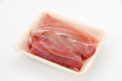 白色背景,肉片,餐盘,箭鱼,生食,海产,清新,饮食,膳食,食品