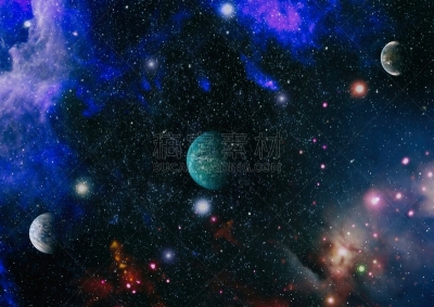 背景,星系,太空,图像,蓝色,星星,混沌,星云,运动模糊,四元素