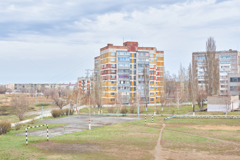 建筑外部,大群动物,哈萨克人,水平画幅,地形,建筑,无人,香橙皮,精力,户外