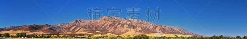 犹他,美国西部,瓦萨屈山脉,山谷,风景,地形,山,大学,家,威尔斯威尔