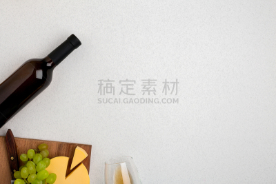 瓶塞钻,酒瓶,在上面,视角,玻璃杯,白色背景,夏布利葡萄酒,下水塞,个性丑男,夏敦埃葡萄