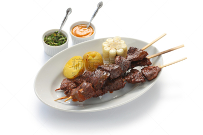 秘鲁人,食品,白玉米,库斯科市,煮土豆,街头食品,孜然,印加人文明,格子烤肉,水平画幅
