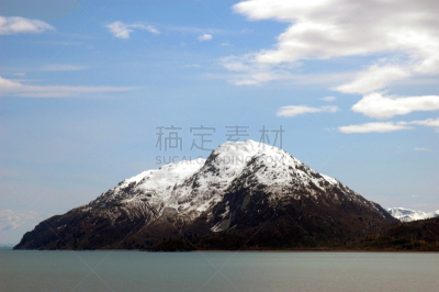 margerie glacier,冰河湾,冰崩,西兰岛,天空,四肢,雪,野外动物,湖,现代
