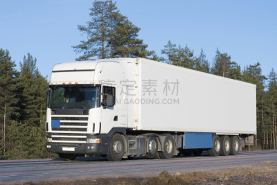 面包车,白色,卡车,空白的,组图,乡村路,惠勒山峰,悬挂玩具,货车司机,车轮