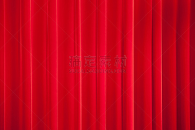 红色,窗帘,留白,室内,水平画幅,无人,满画幅,居家装饰,摄影