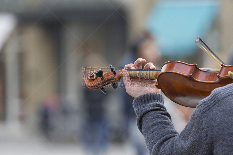 小提琴,特写,手,艺术家,褐色,流行音乐会,艺术,乐器弦,水平画幅,进行中