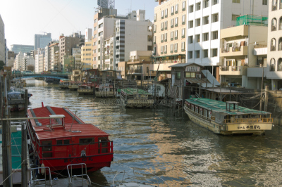 船屋,河流,日本,坎达河,银座,浅草,东京都墨田区,河床,水,客船