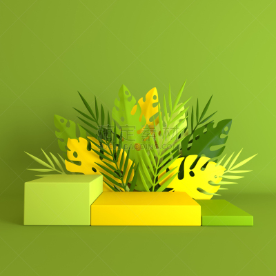 夏天,纸,热带气候,背景,边框,叶子,棕榈树,干酪藤,商品,折纸工艺
